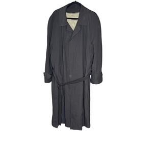 Mark Shale Newport Harbor Vintage Men's Wool Overcoat sz 40L